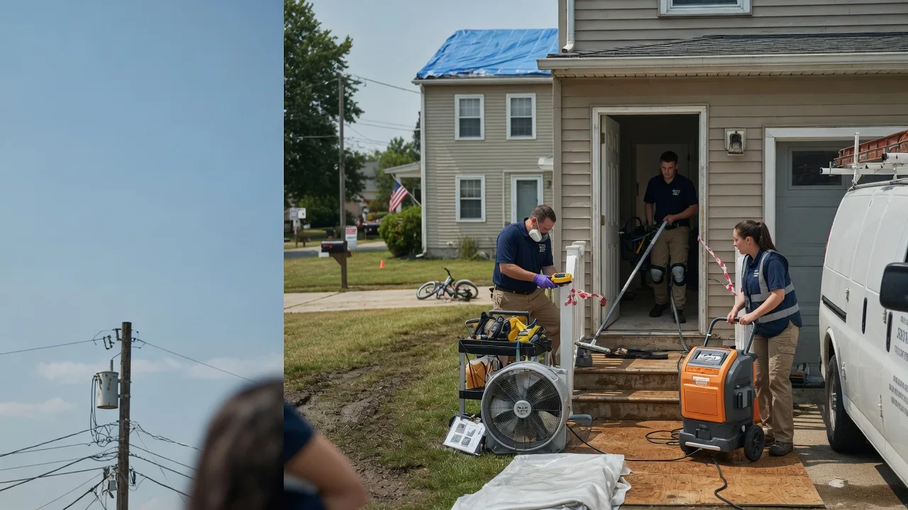 Water Damage Repair in Merrittstown, PA near me